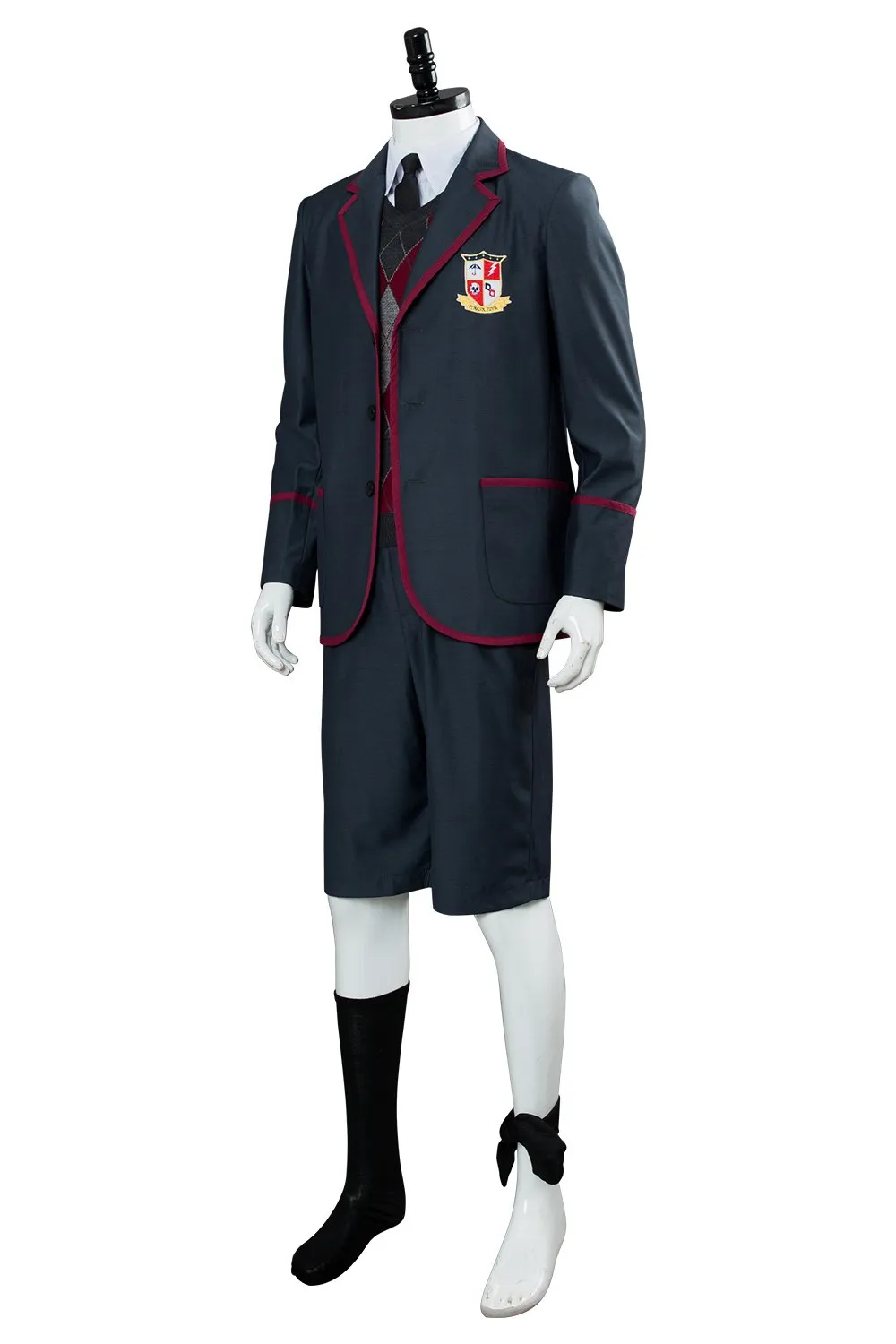 The Umbrella Academy School Uniform Boys Luther Spaceboy School Outfit Cosplay Costume