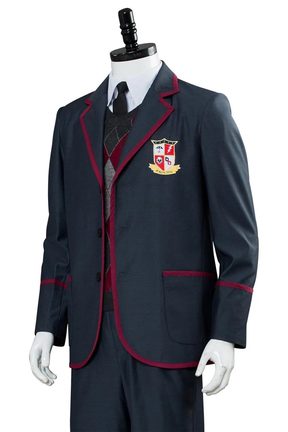 The Umbrella Academy School Uniform Boys Luther Spaceboy School Outfit Cosplay Costume