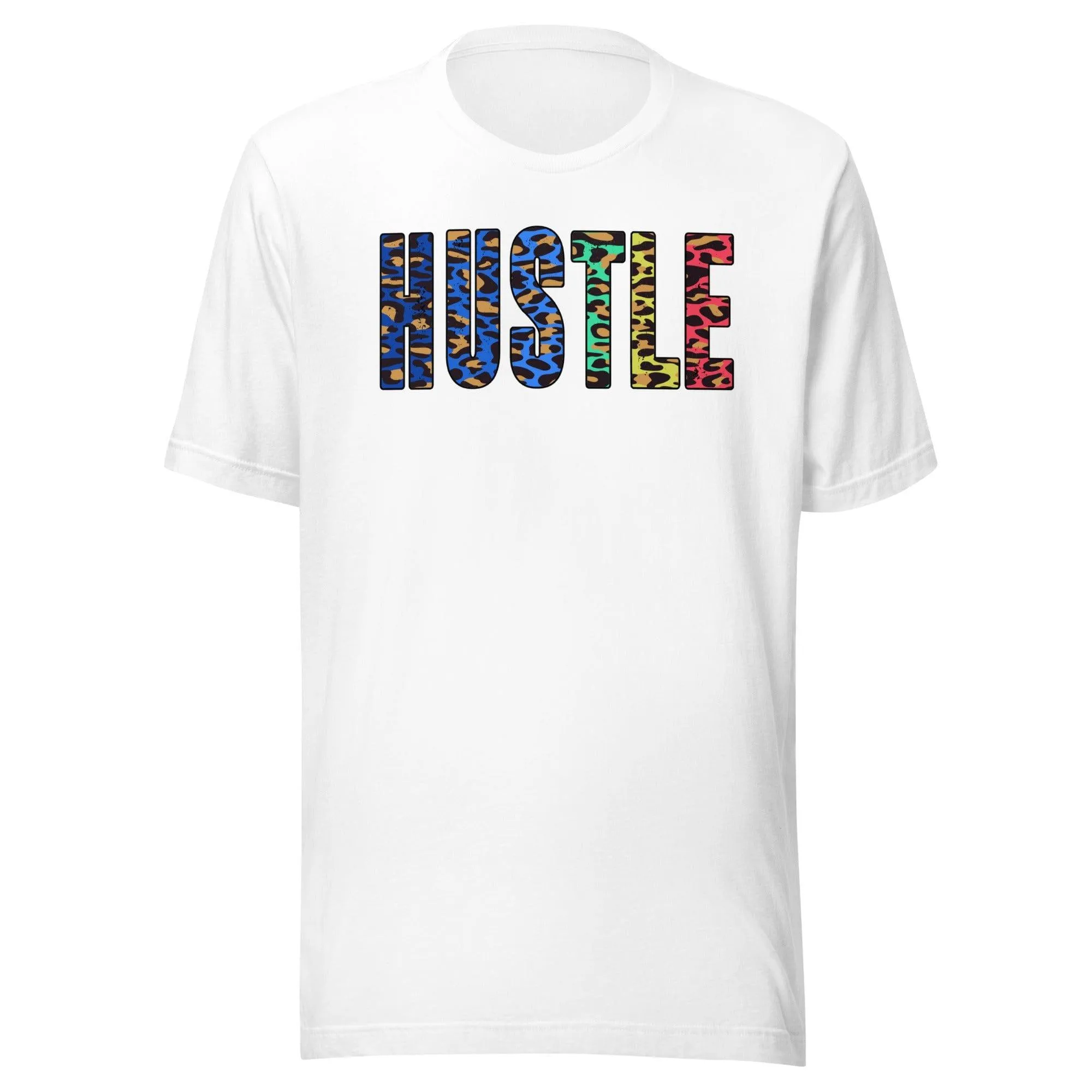 Urban T-shirt Urban Hustle Series in Leopard Print Short Sleeve Unisex Top