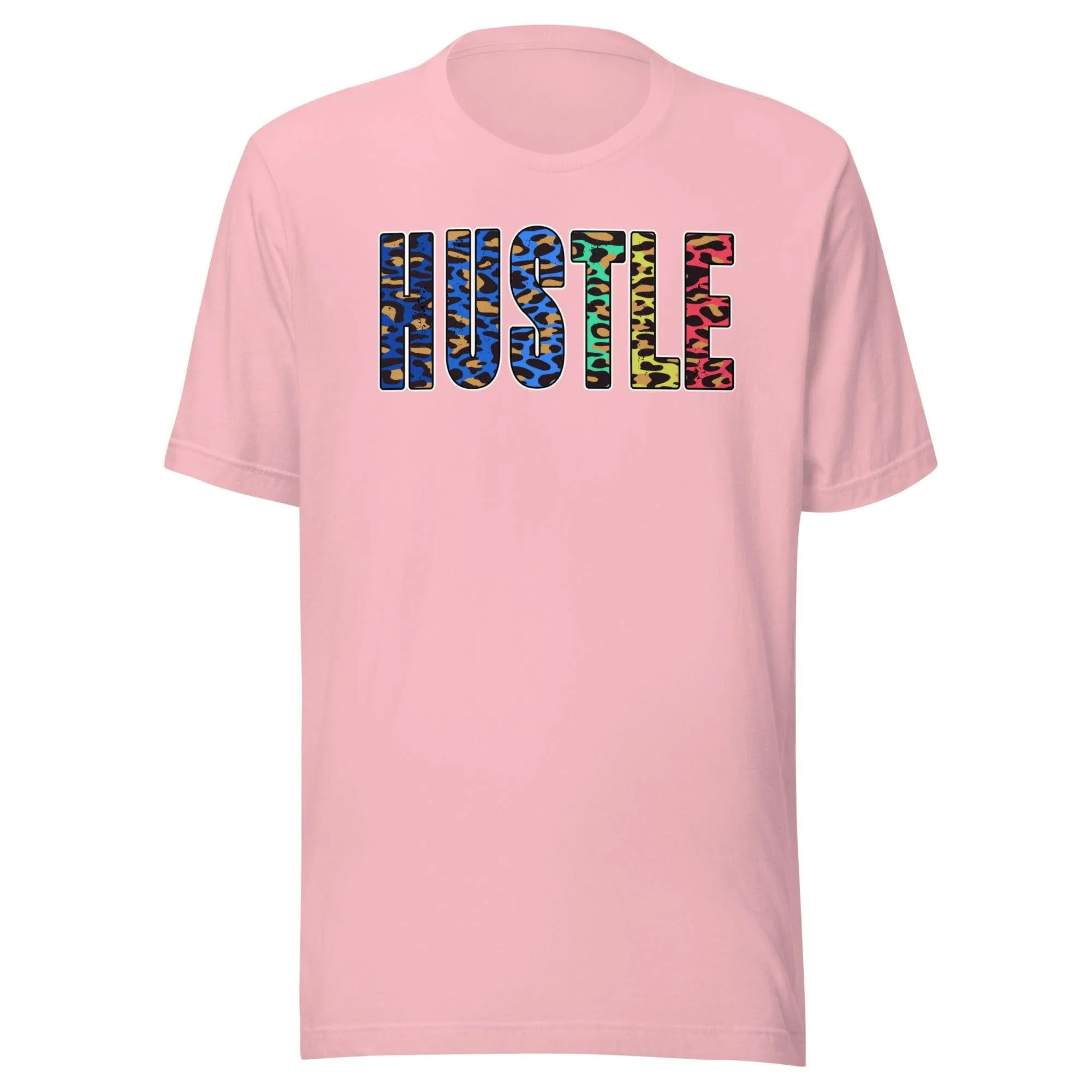 Urban T-shirt Urban Hustle Series in Leopard Print Short Sleeve Unisex Top