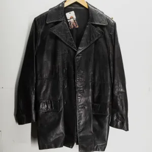 Vintage LA Bella Custom Made Leather Car Jacket