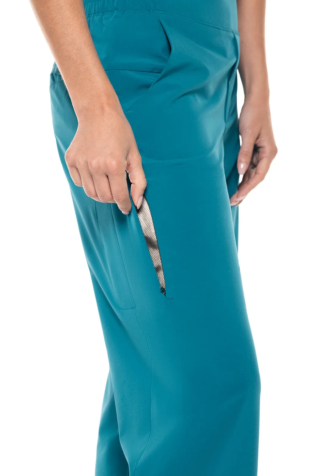 Women's Pellaro Travel Pants  |  Tahitian Teal