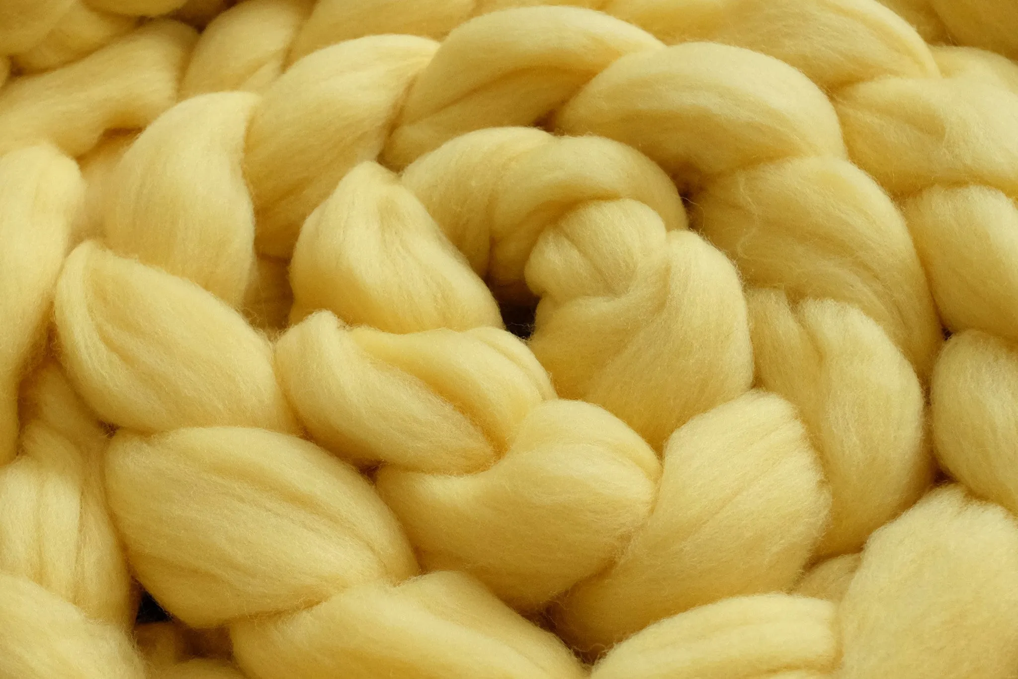 Wool Braid - Light Yellow