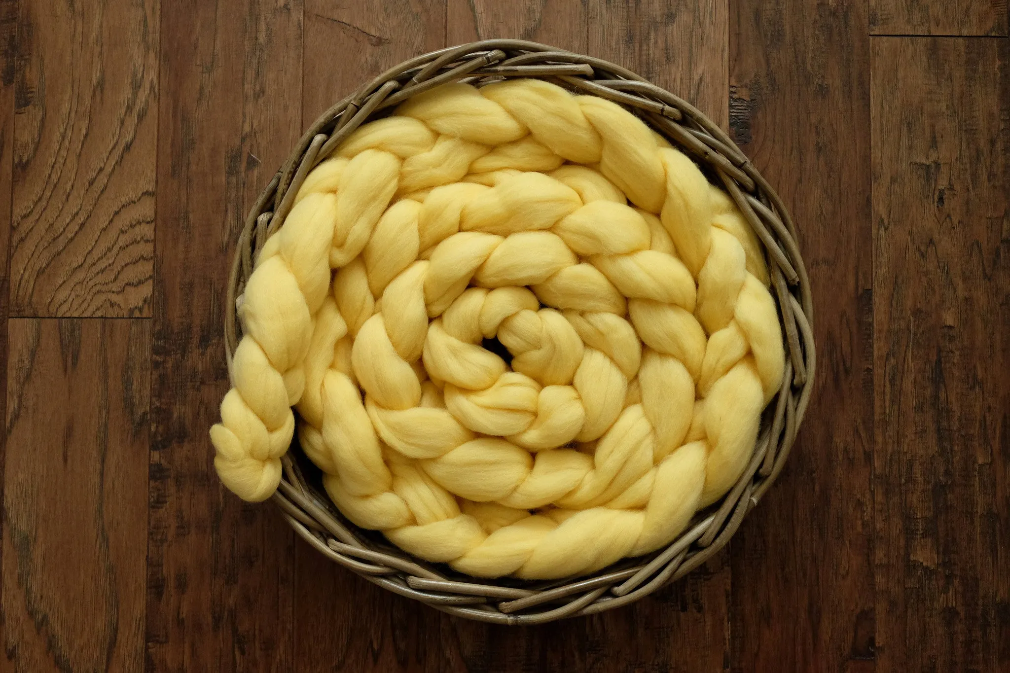 Wool Braid - Light Yellow