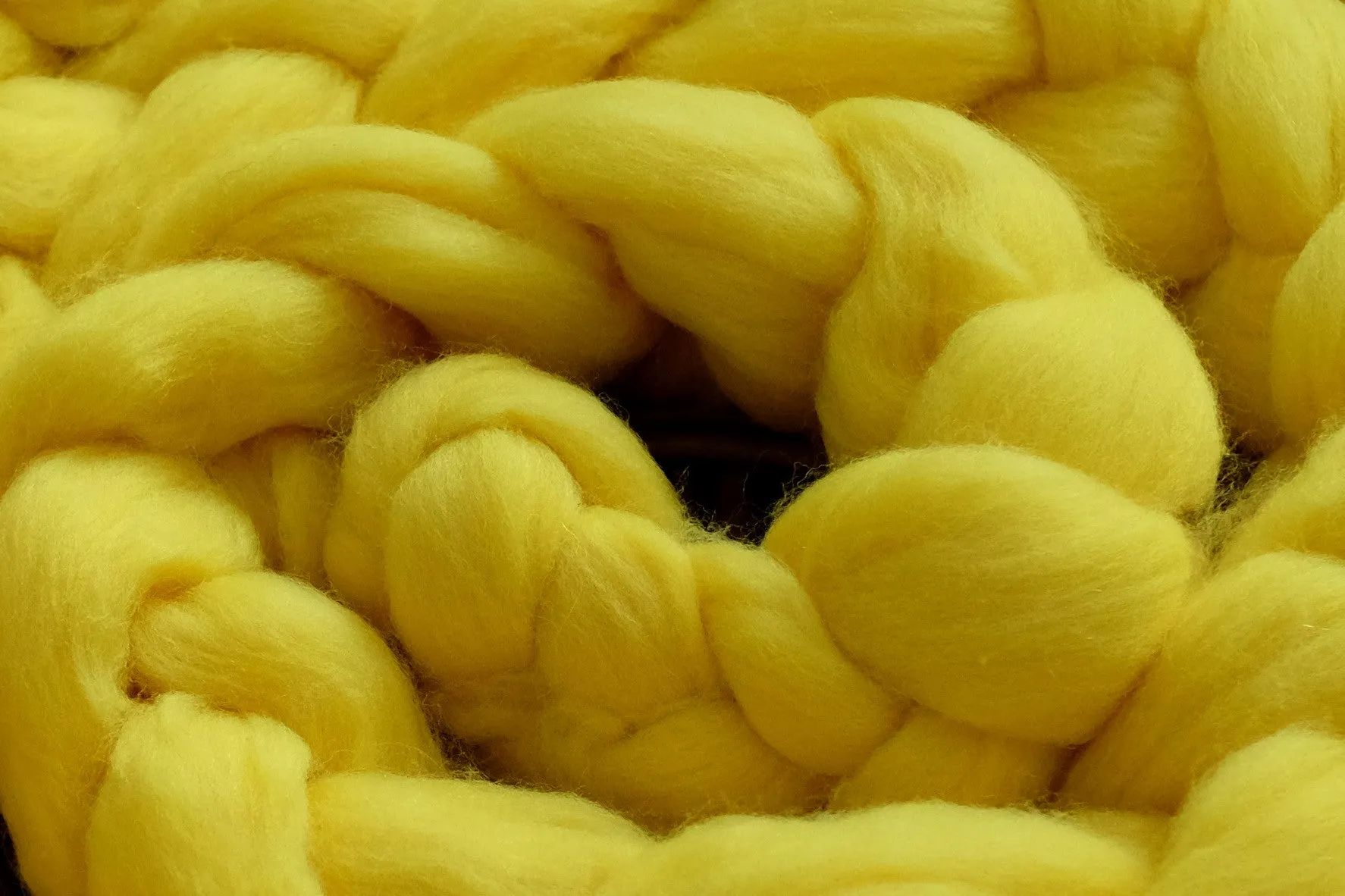 Wool Braid - Yellow