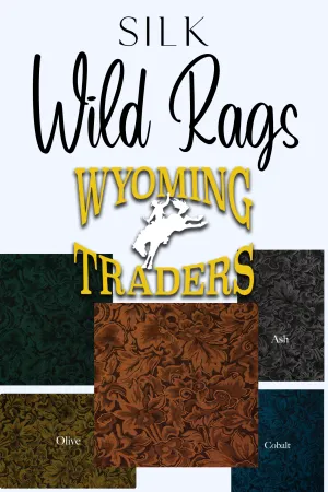 Wyoming Traders Jacquard Silk WIldrags